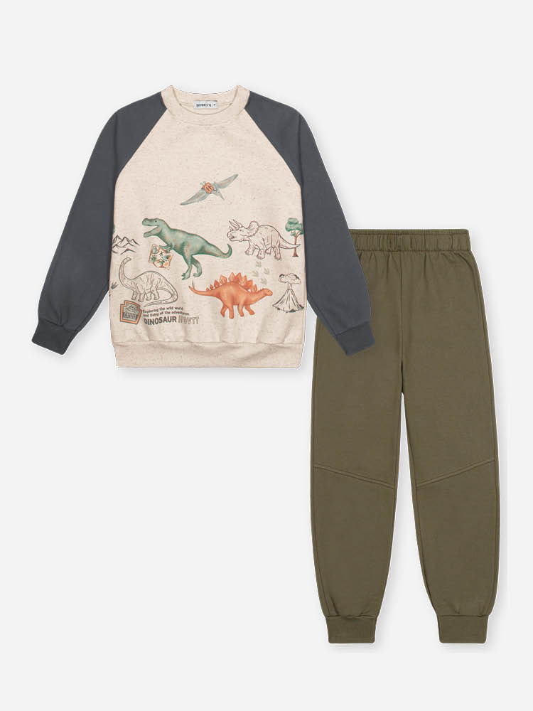 Conjunto Infantil Menino Dinosaur Explorer Divertto