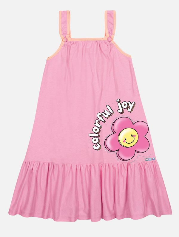 VESTIDO ROSA BARBIE