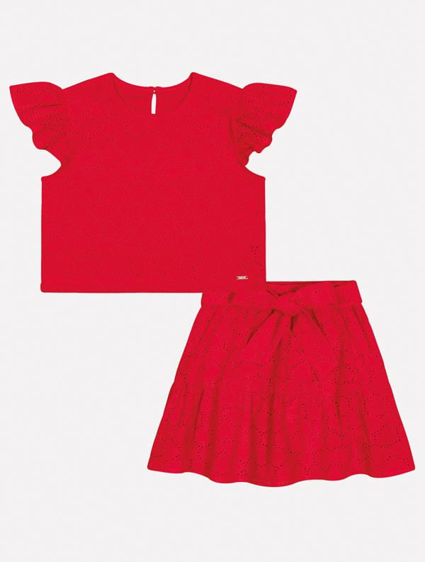 CONJ BLUSA E SAIA/SHORTS VM MARTE/VM MARTE