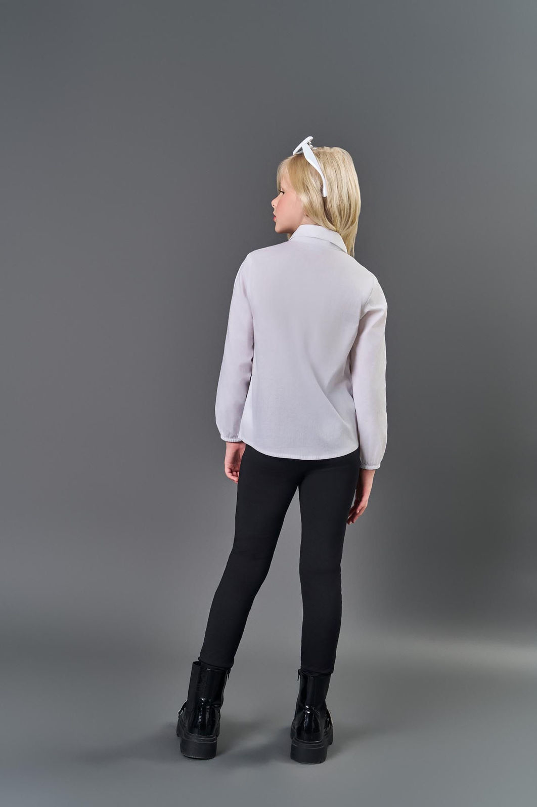 Camisa Infantil Menina Oversized Branco CTV