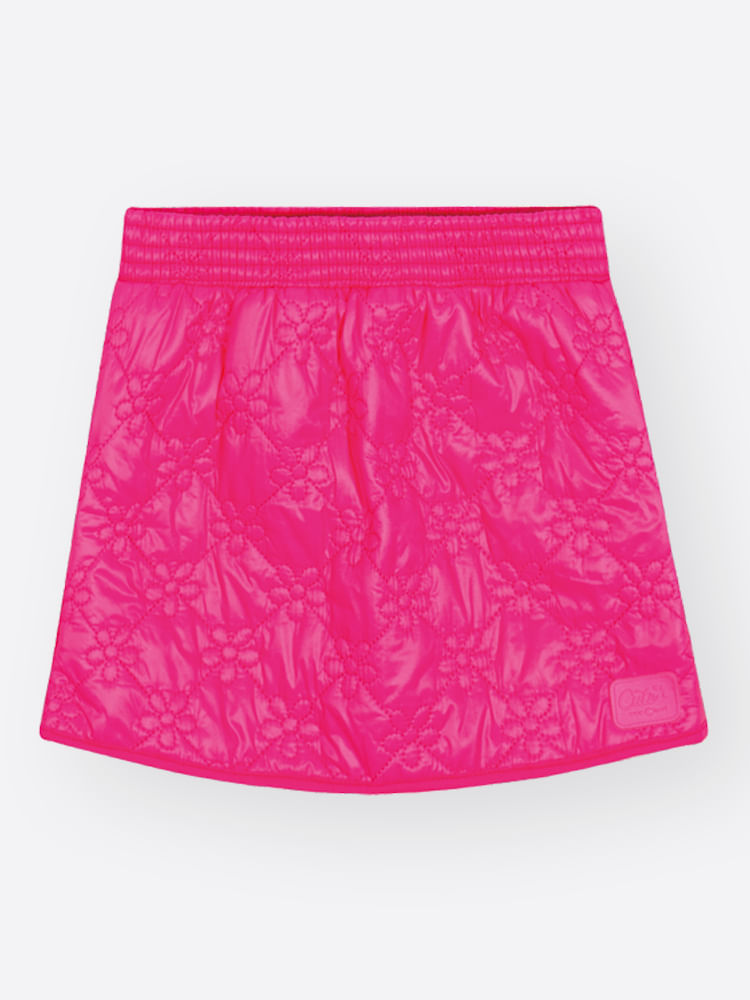 Conjunto Menina Matelasse Floral HAPPINESS Pink Mundo Cinti