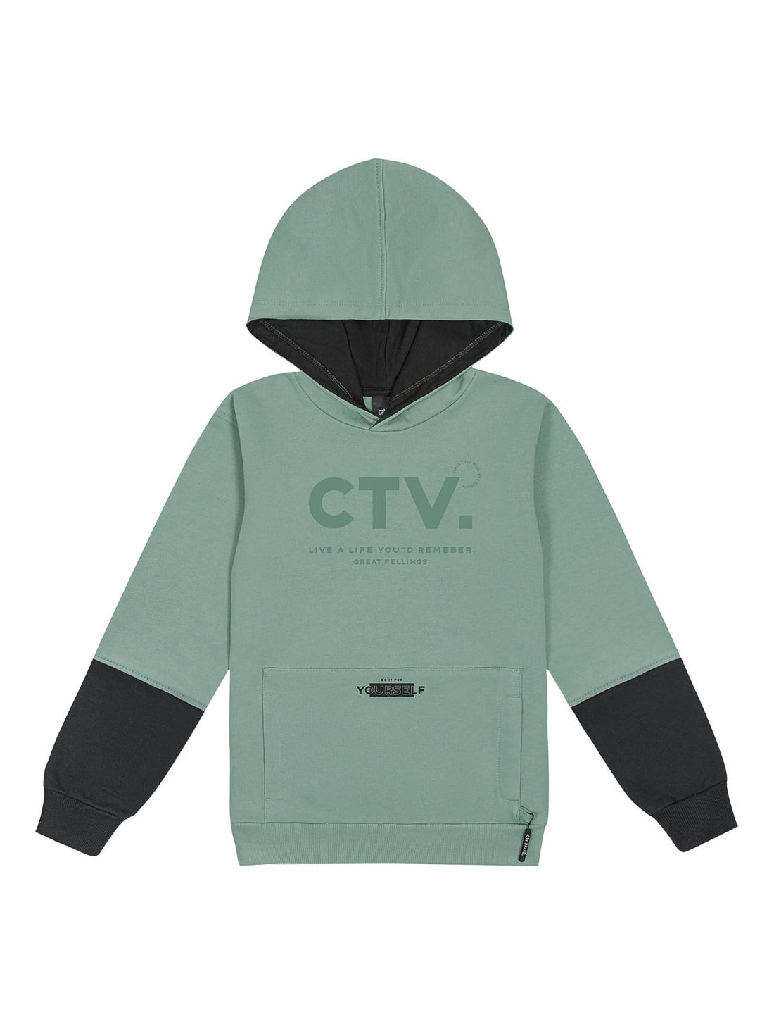 BLUSAO VERDE OLIVE/CZ CHUMB