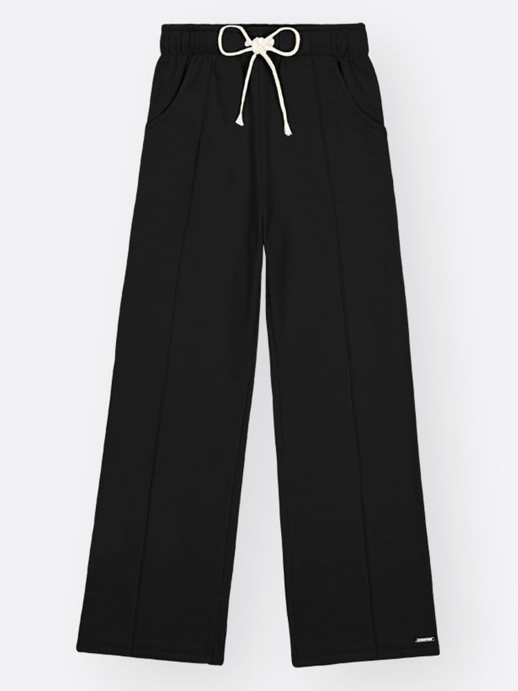 Calça Infantil Moletom Wide Leg Estilo Moderno e Conforto Premium