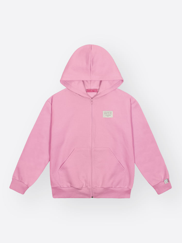Jaqueta Infantil Moletom com Capuz Conforto Térmico Inverno