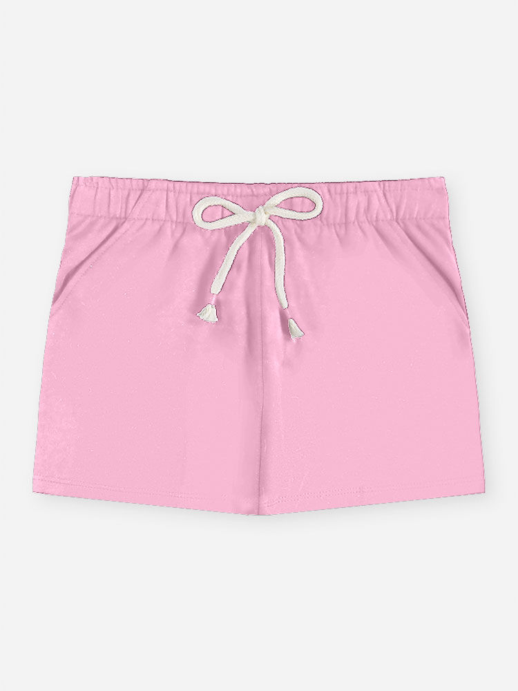 Conjunto Infantil Menina Regata Cropped e Short-Saia com Linho Iogurte