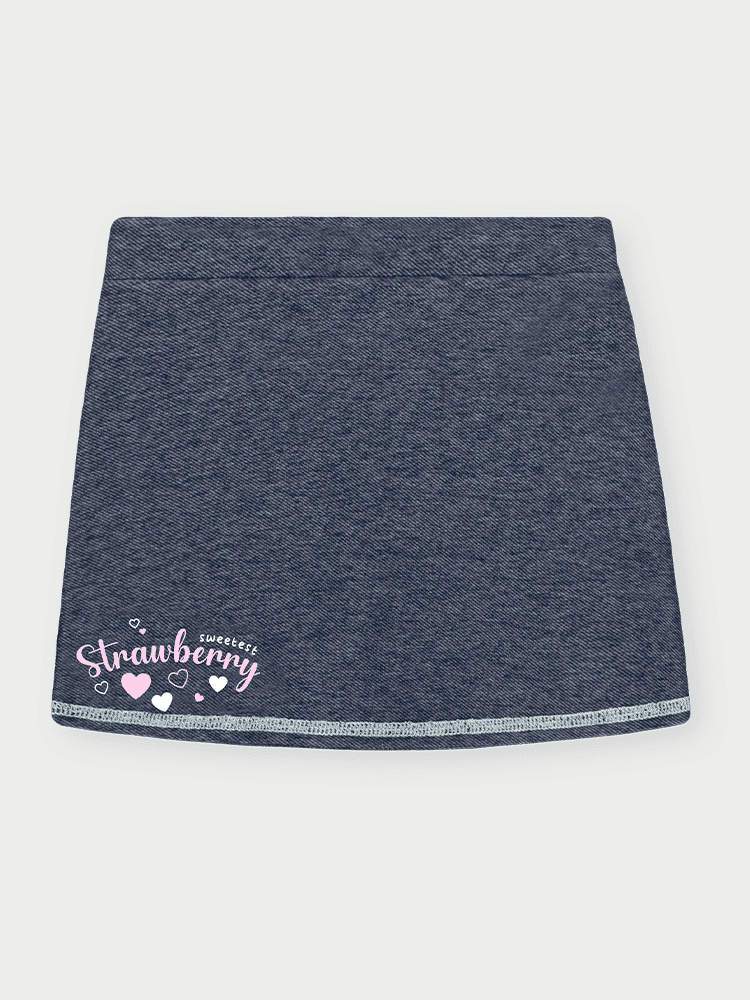 Conjunto Infantil Menina Morango Menta Abrange