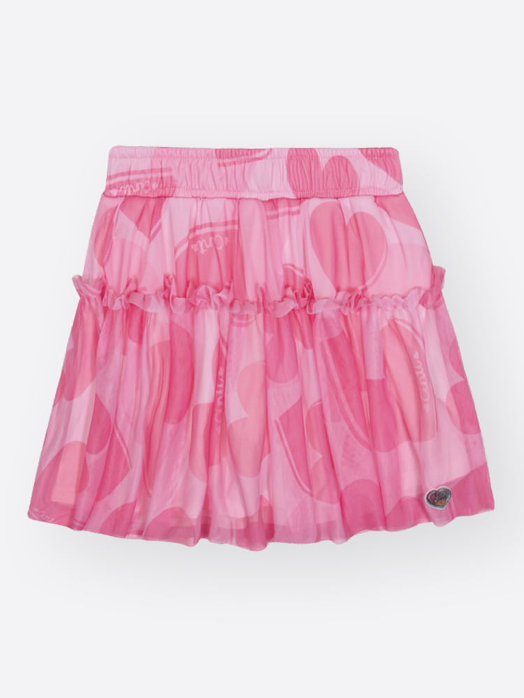 Conjunto Menina em Tule Corações ENJOY Mundo Cinti