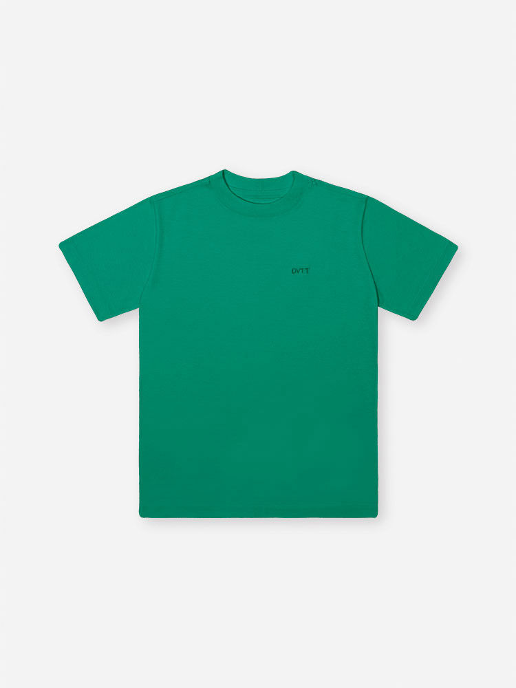 Camiseta Infantil Básica Vivid em Meia Malha com Bordado