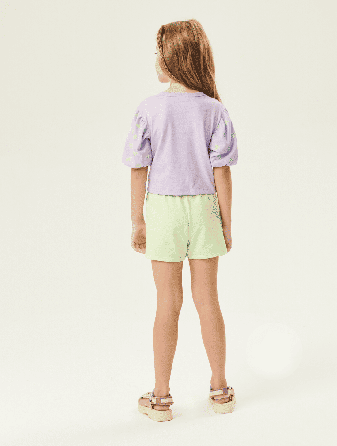 CONJ BLUSA E SHORTS LL LIBERTY/VD PARADI