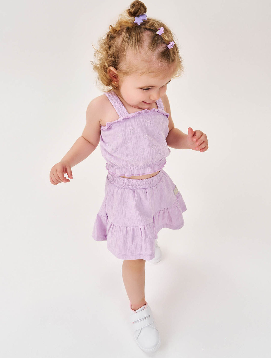 CONJ BLUSA E SAIA/SHORTS LL BRUMA/LL BRUMA