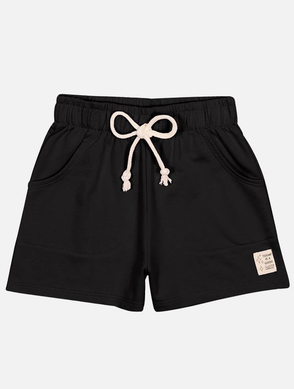 SHORTS PRETO