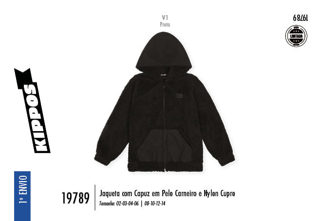 Jaqueta com Capuz Infantil Menino Hybrid Explorer Kippos