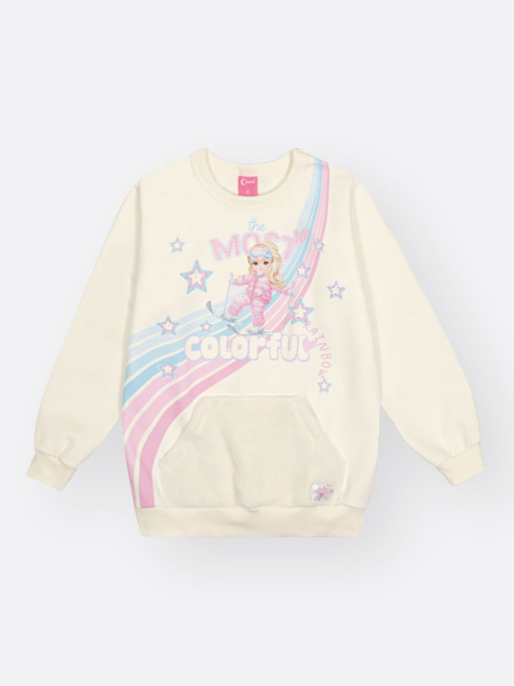 Conjunto Menina Princesa Cinti MOST COLORFUL Mundo Cinti