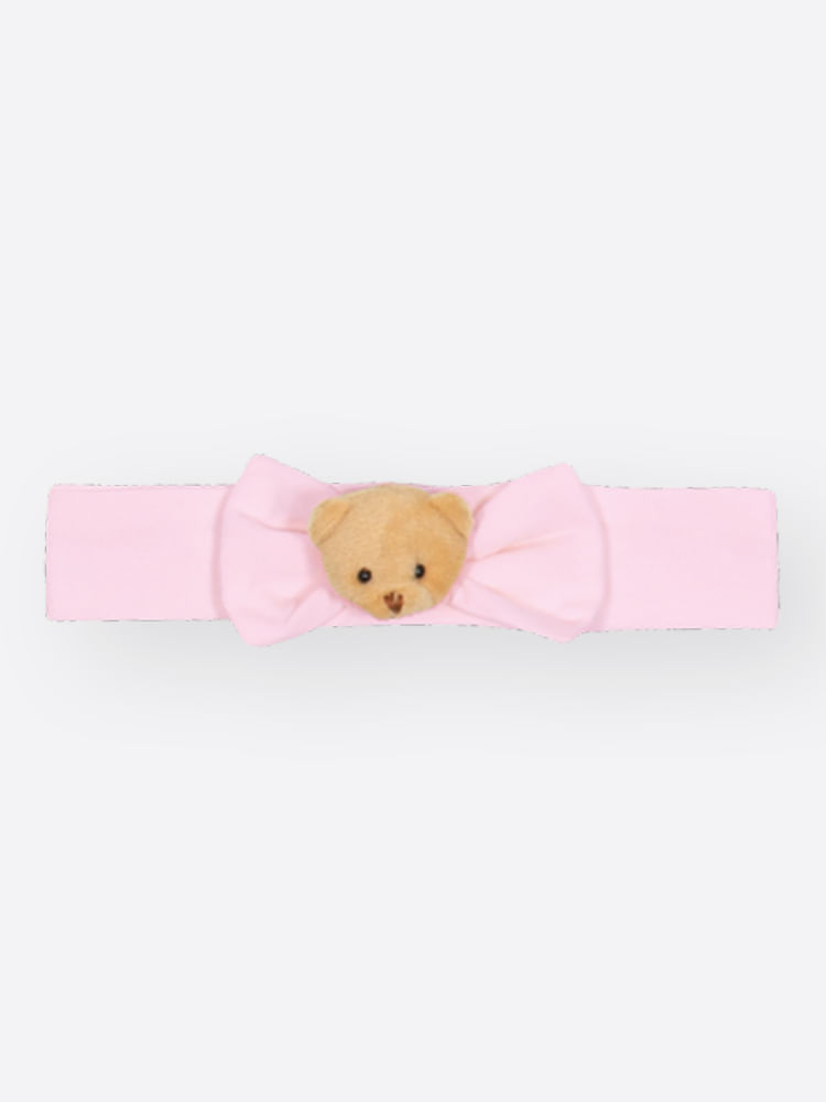 Body com Faixa Bebê Menina Ursas Adorable Mundo Cinti