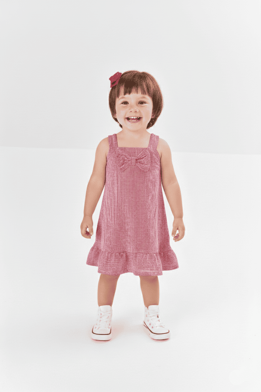 VESTIDO ROSA CINTI