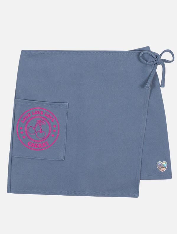 Conjunto Infantil Menina Tutti-Frutti Blusa E Short-Saia Rosa Mundo Cinti