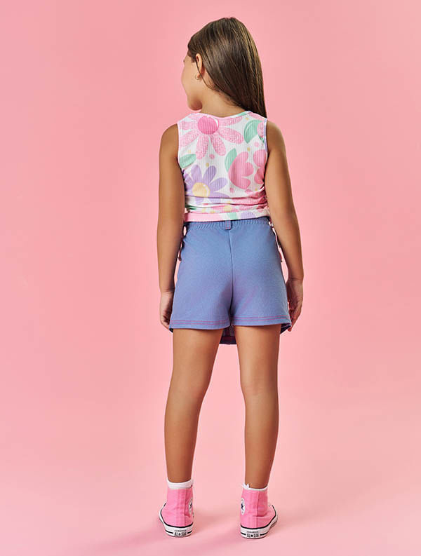 CONJ BLUSA E SHORTS/SAIA NATURAL/AZ JEANS ESC