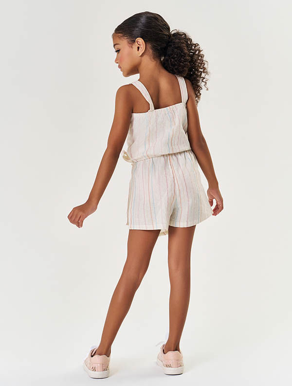 CONJ BLUSA E SHORTS/SAIA NATURAL/NATURAL
