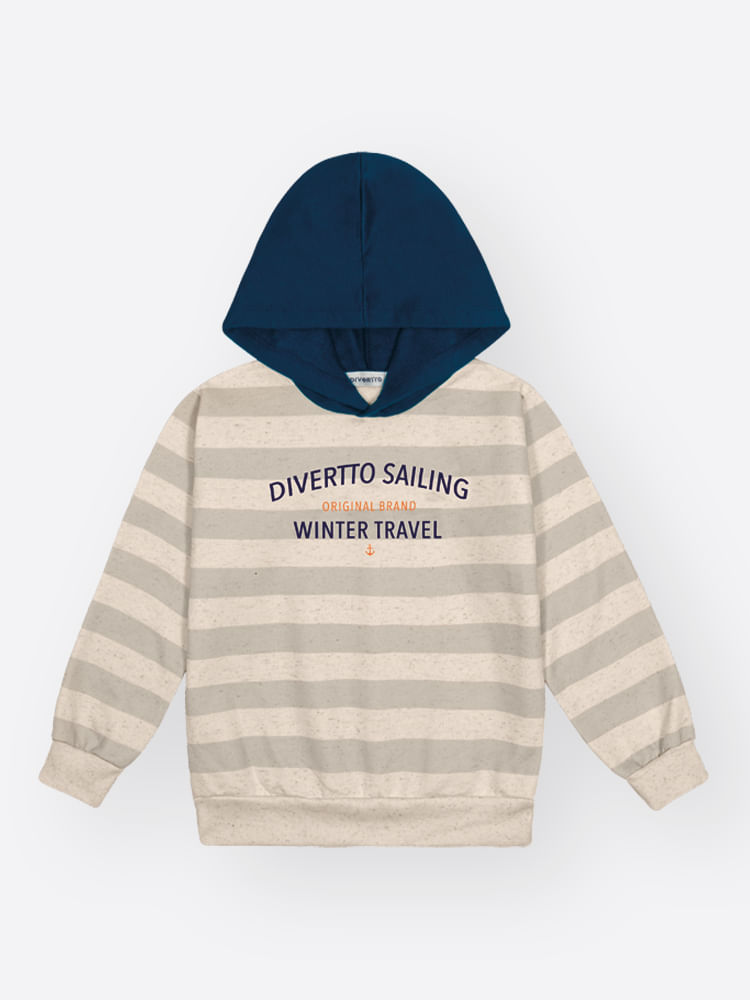 Conjunto Infantil Menino Listras Travel Divertto