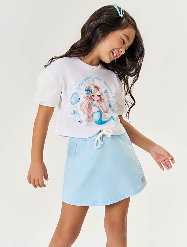 CONJ BLUSA E SHORTS/SAIA NATURAL/AZ AURA