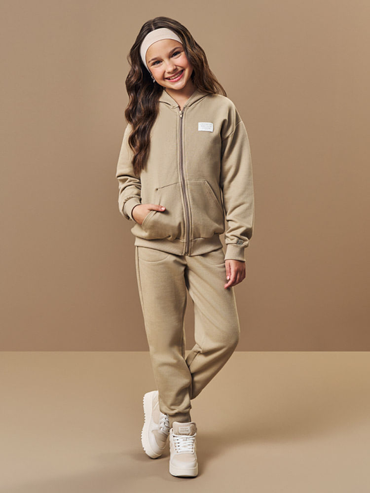 Calça Moletom Jogger Infantil Ajuste Confortável