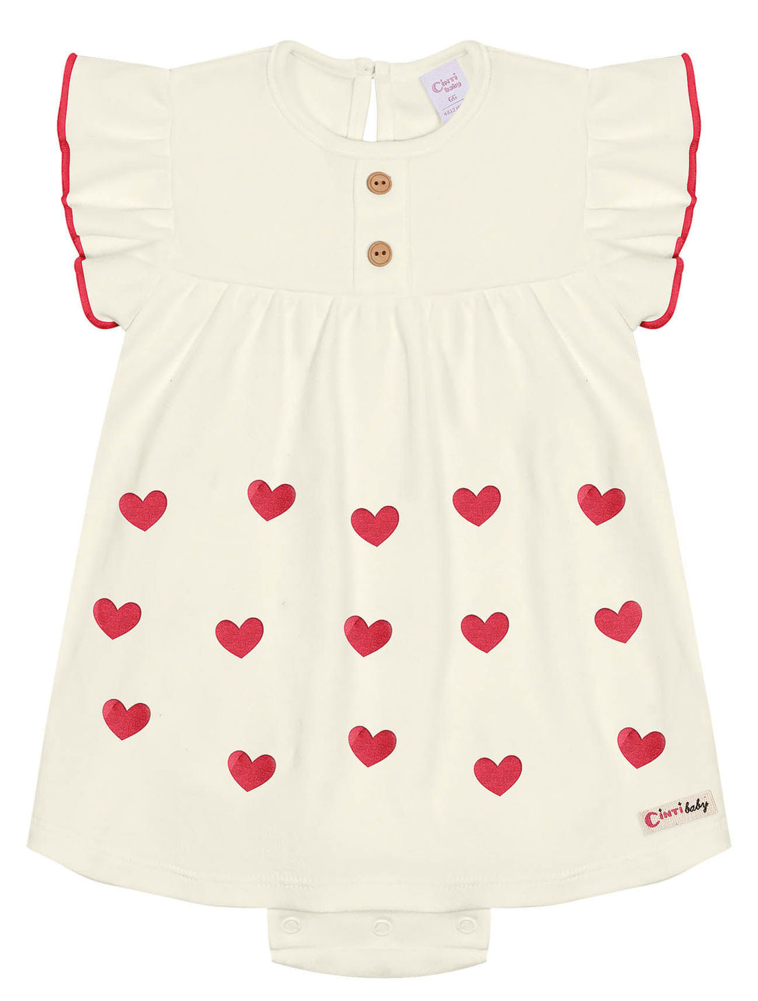 VESTIDO BODY NATURAL/RS CHEER