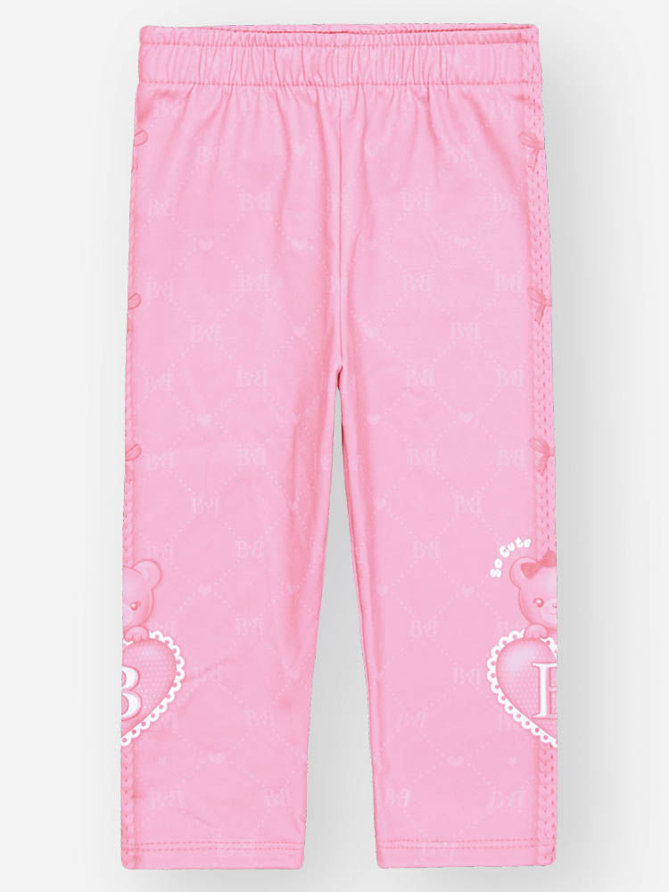 Conjunto Infantil Menina Teddy com Orelha Urso 3D Beli.me