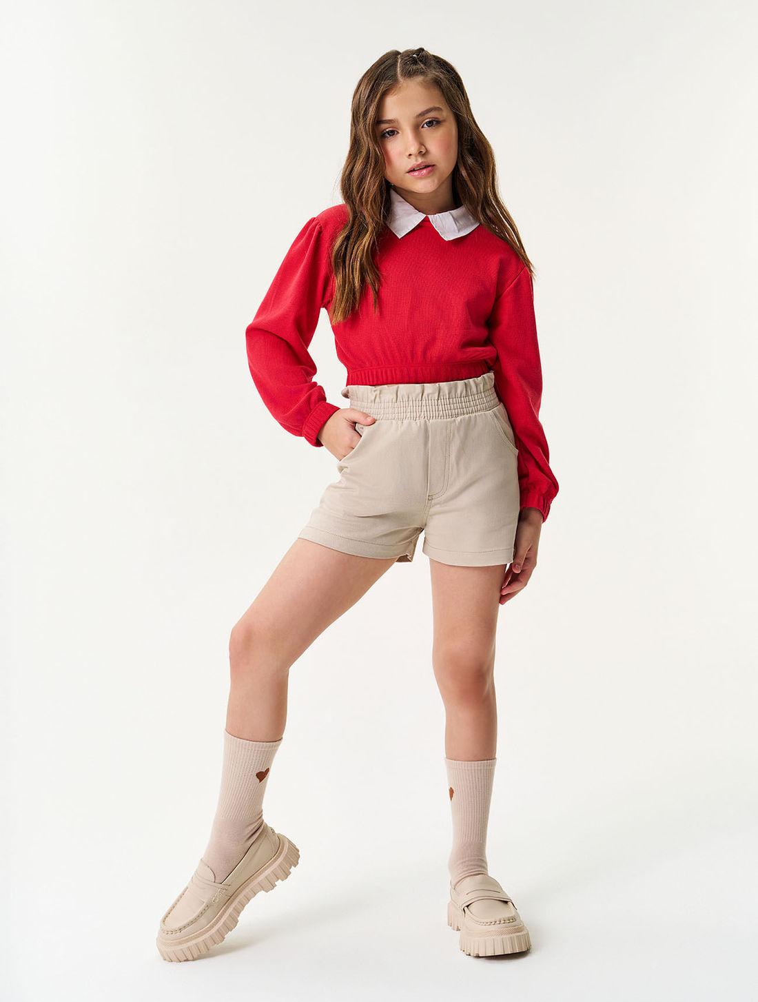 CONJ BLUSAO E SHORTS VM HOLIDAY/MR CAMURC