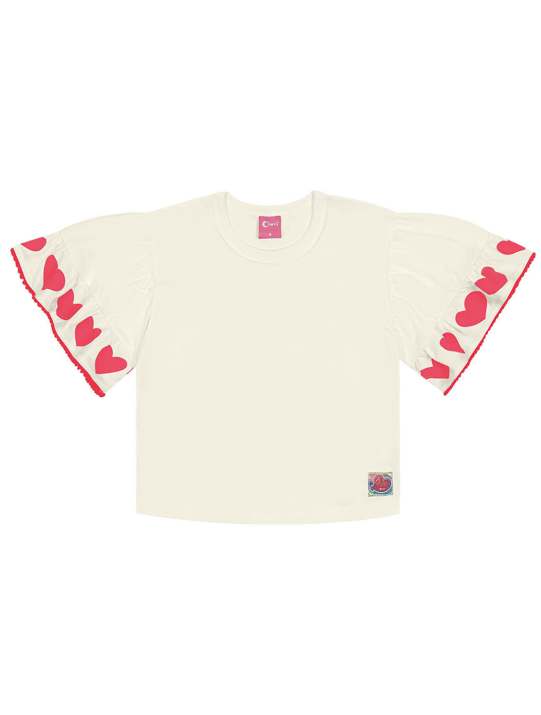 BLUSA NATURAL/RS CHEER