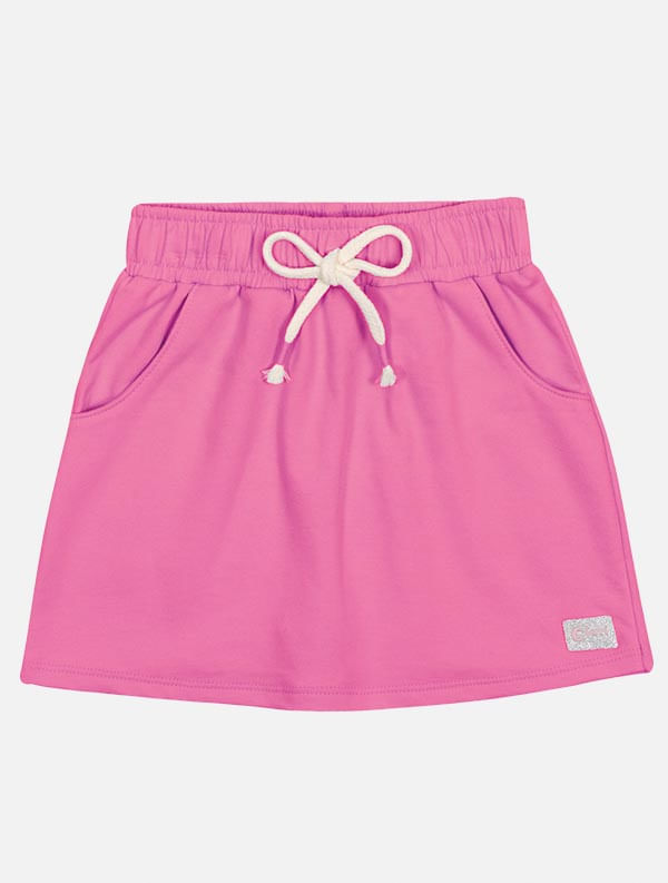 CONJ BLUSA E SHORTS/SAIA NATURAL/ROSA CINTI