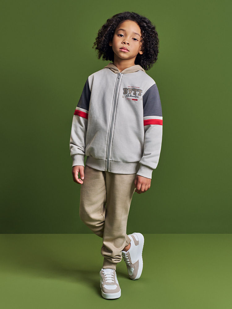 Conjunto Infantil Menino College Leagues Divertto Conjunto Infantil Menino College Leagues Divertto