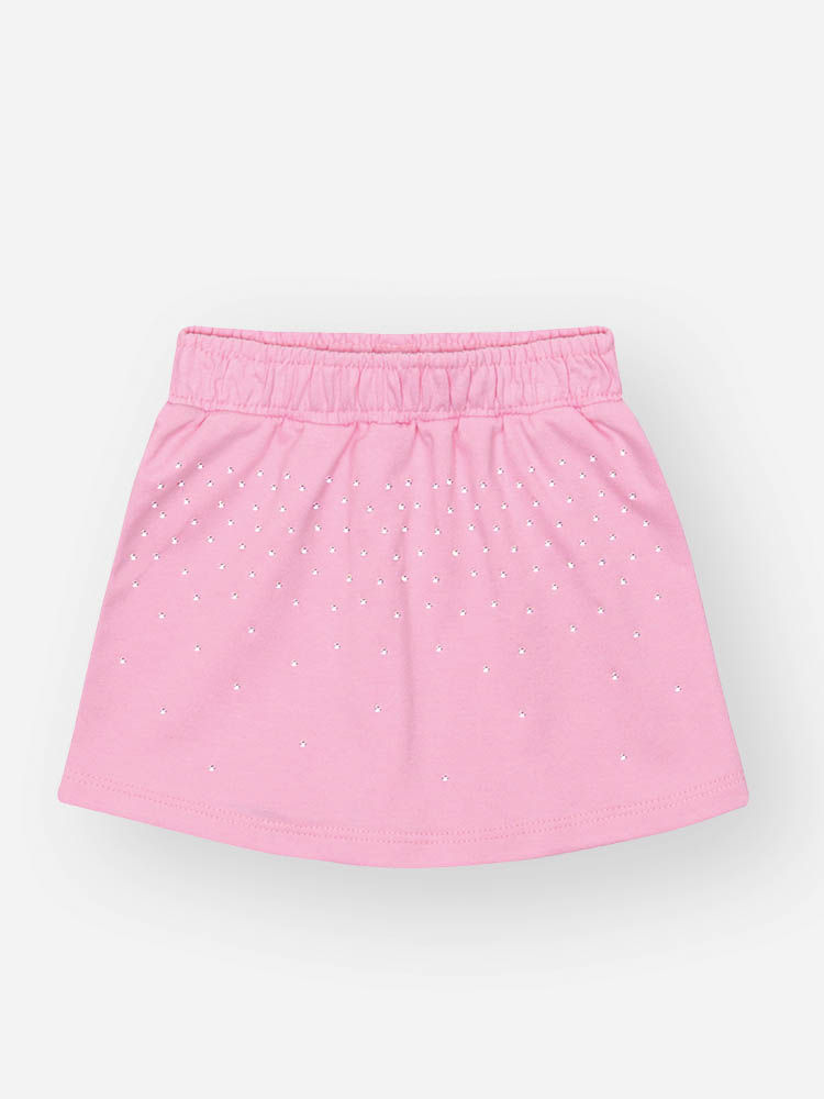 Conjunto Bebê Menina Ursinha Bailarina com Short-Saia – Look Delicado em Algodão Cinti Baby NATURAL/RS IOGURTE