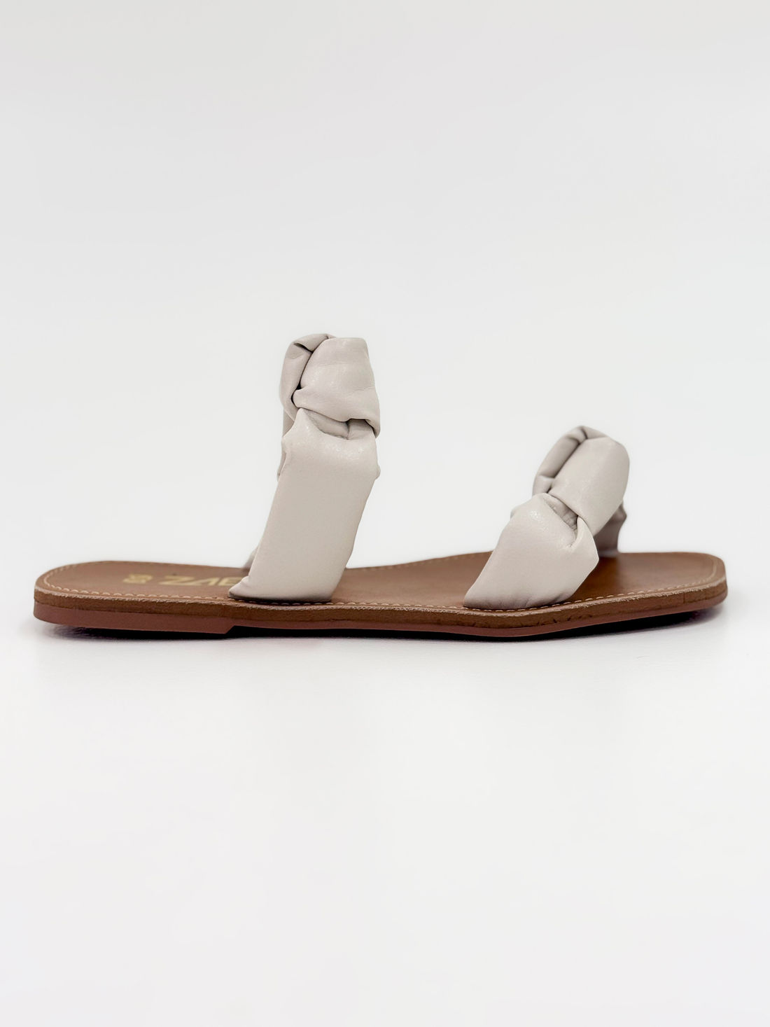 Luana - Chinelo Rasteira Off White Luana - Chinelo Rasteira Off White