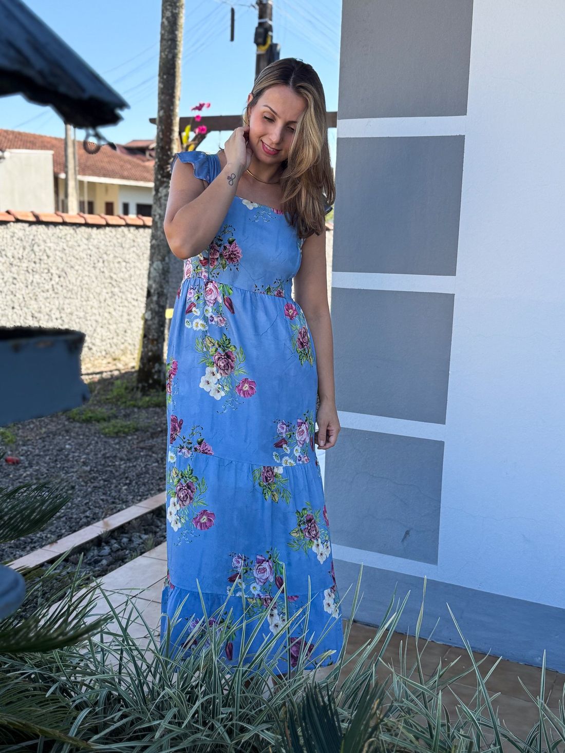 Vestido de amamentação - Helena Vestido de amamentação - Helena