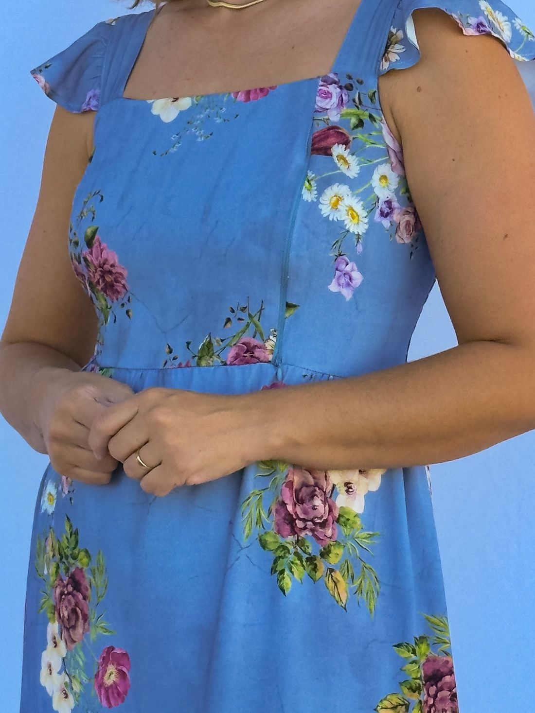 Vestido de amamentação - Helena Vestido de amamentação - Helena