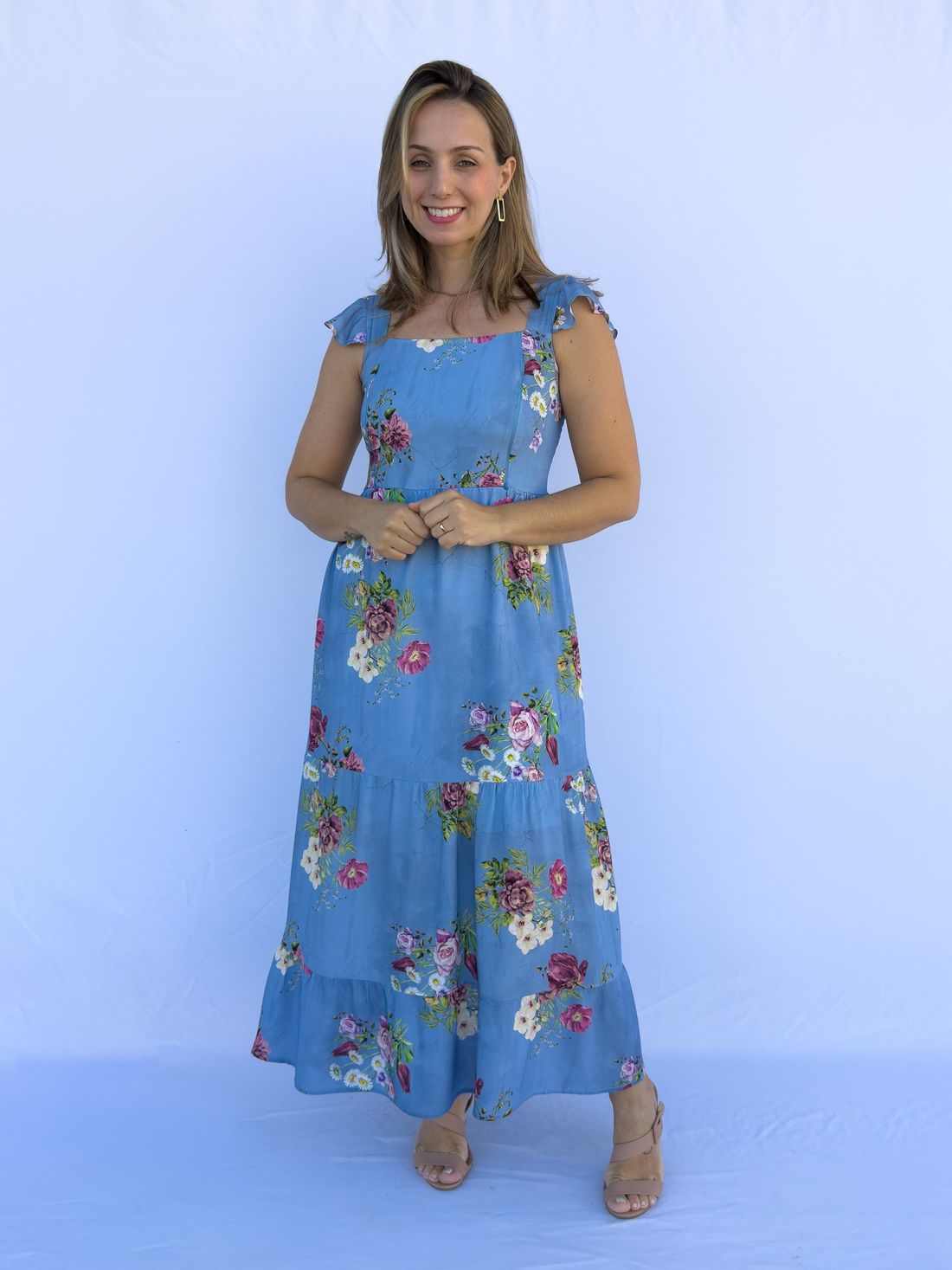 Vestido de amamentação - Helena Vestido de amamentação - Helena