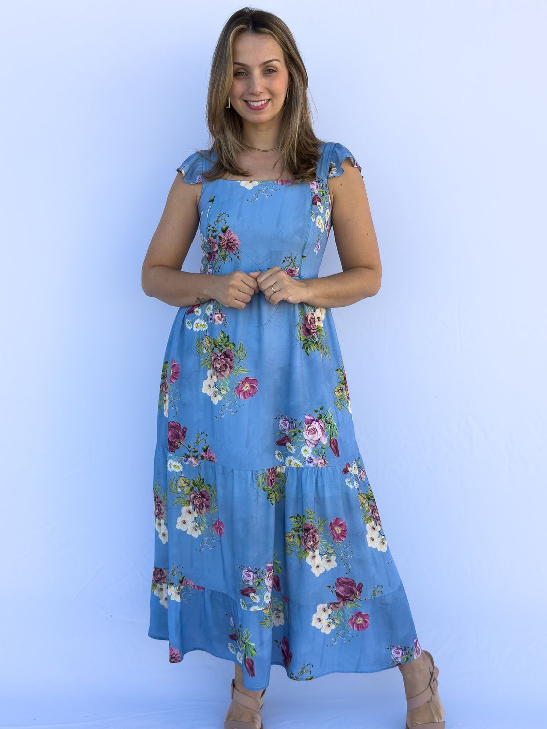 Vestido de amamentação - Helena Vestido de amamentação - Helena