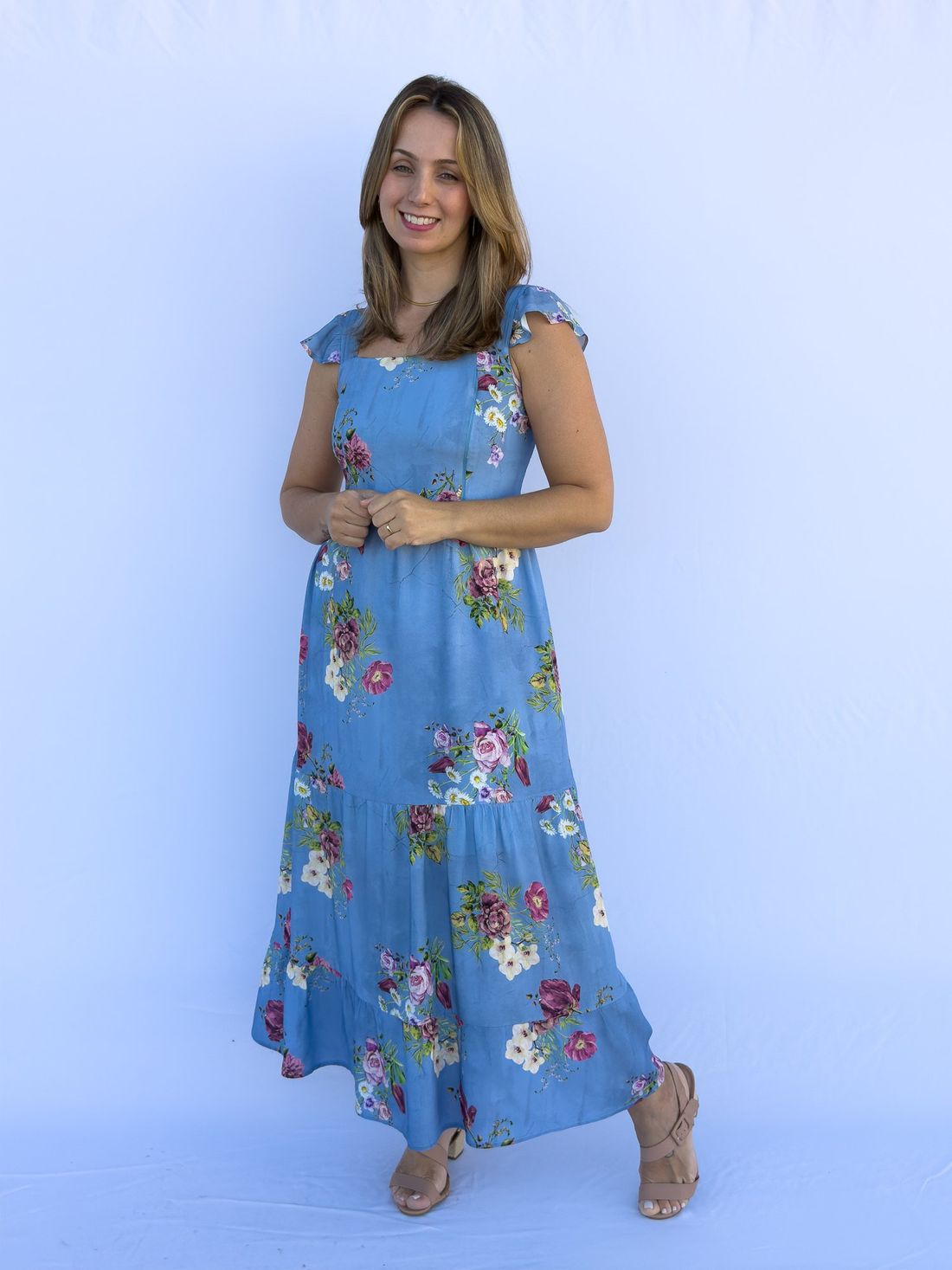 Vestido de amamentação - Helena Vestido de amamentação - Helena