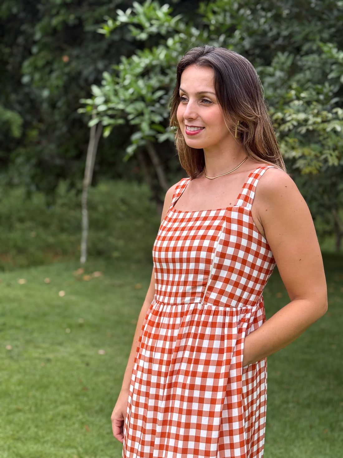 Vestido de amamentação - Serena Vestido de amamentação - Serena