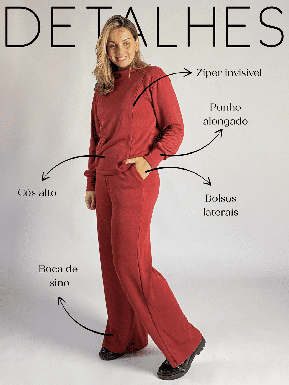 Conjunto amamentação Isadora - Terracota queimado Conjunto amamentação Isadora - Terracota queimado