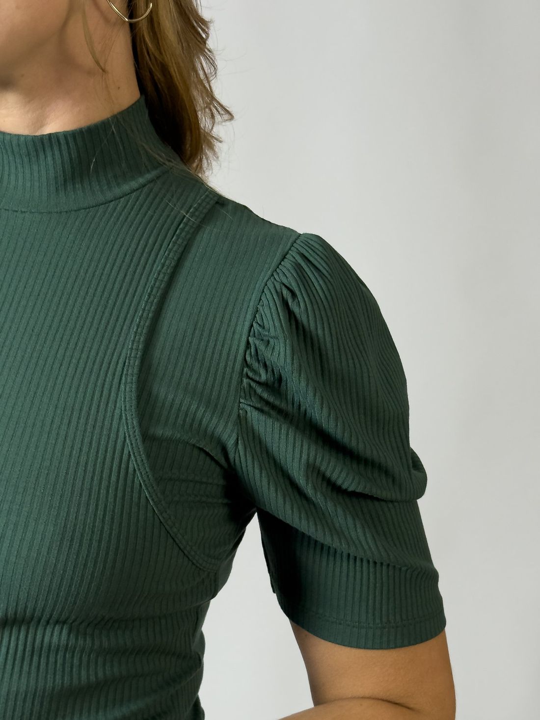 Blusa de amamentação Amélie - Verde Blusa de amamentação Amélie - Verde
