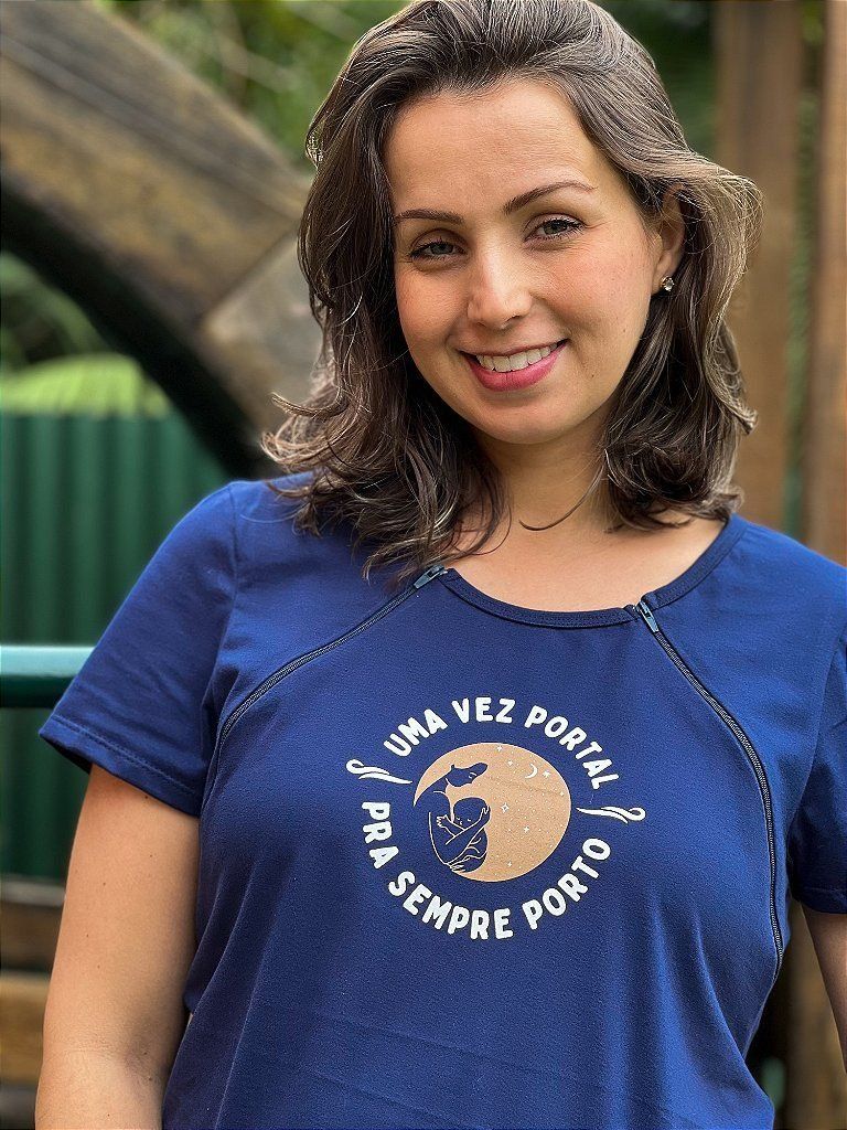 Camiseta De Amamentação - Portal