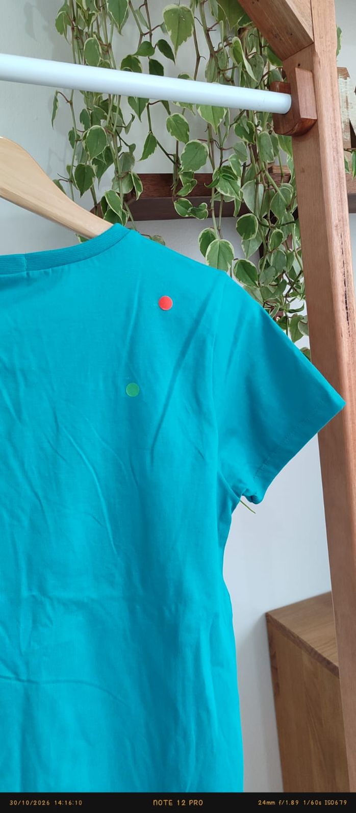 Camiseta de amamentação gola V - Amor que mora no peito (LD)