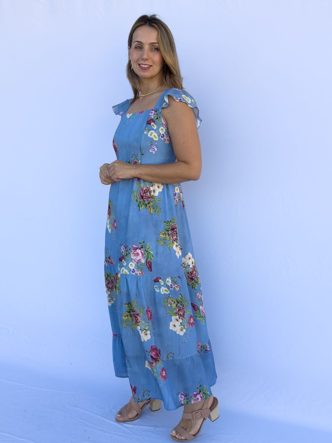 Vestido de amamentação - Helena Vestido de amamentação - Helena