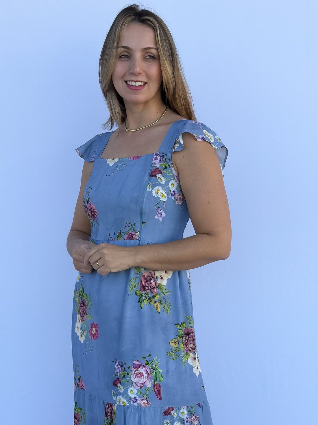 Vestido de amamentação - Helena Vestido de amamentação - Helena