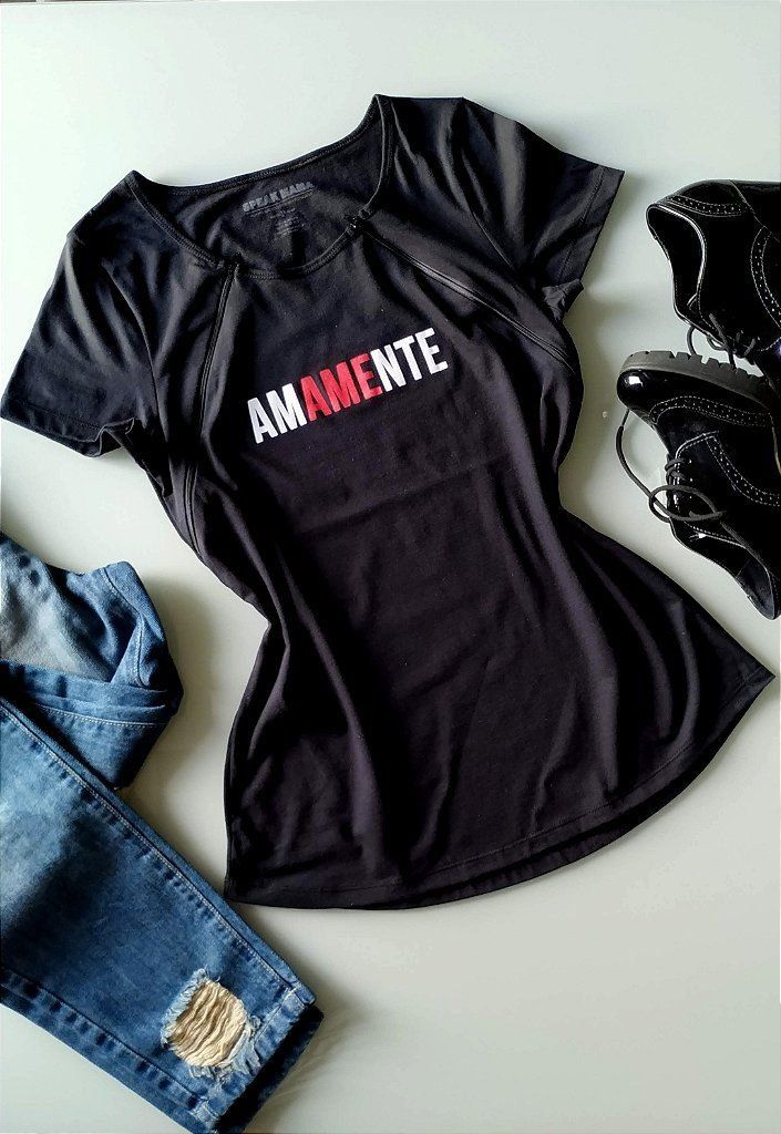 Camiseta De Amamentação - Amamente Camiseta De Amamentação - Amamente