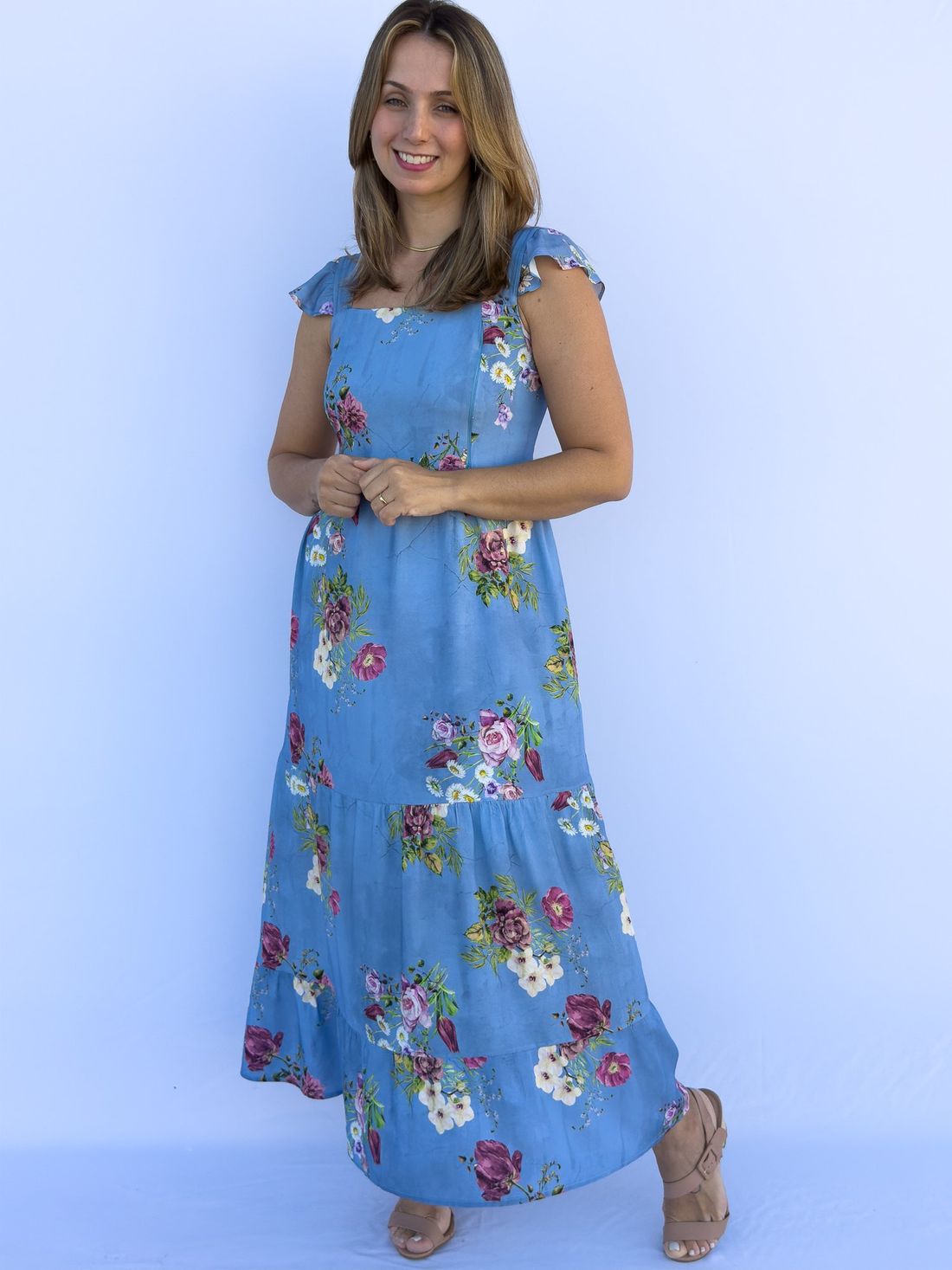 Vestido de amamentação - Helena Vestido de amamentação - Helena
