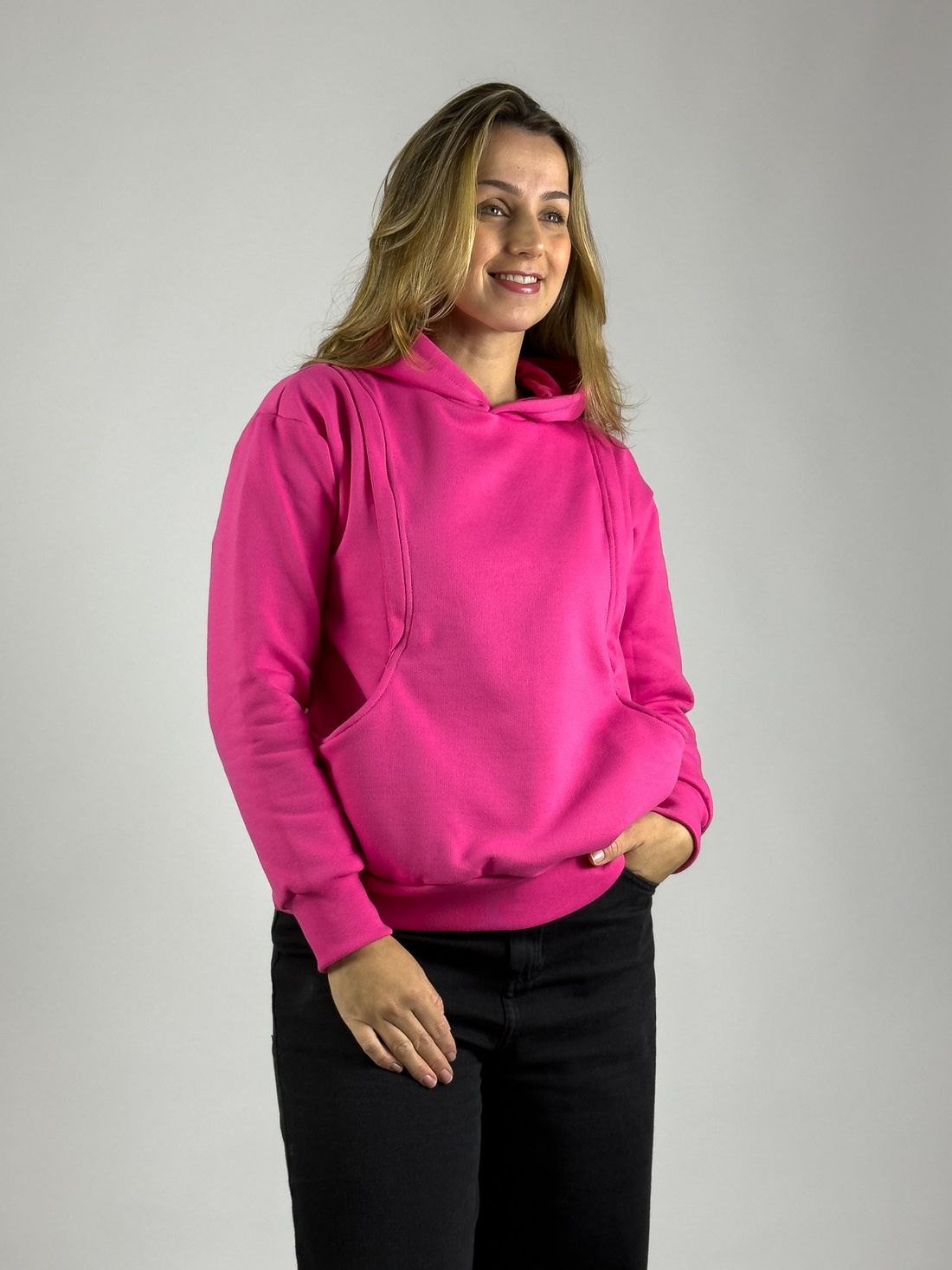 Moletom de amamentação - Pink Moletom de amamentação - Pink