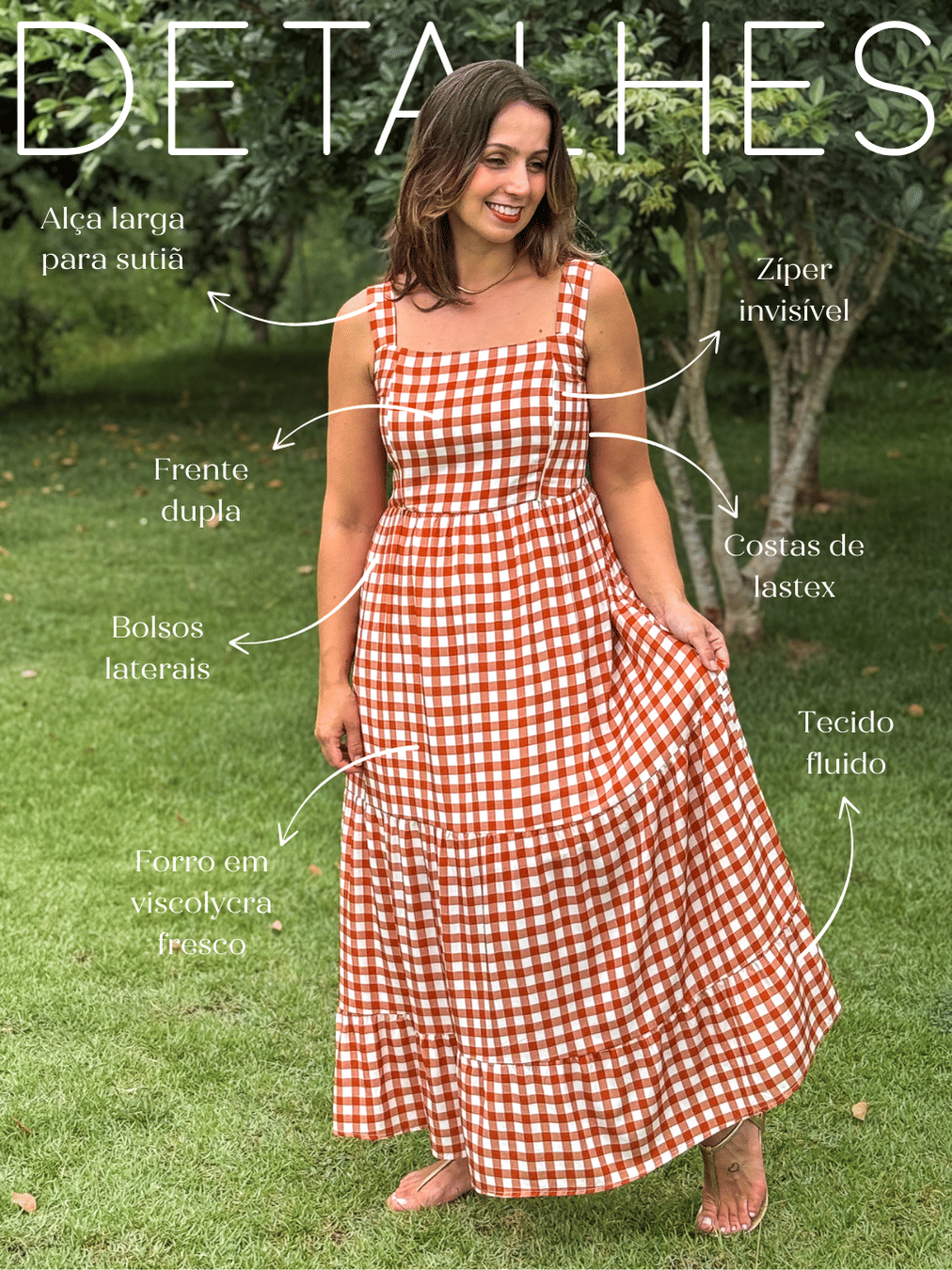 Vestido de amamentação - Serena Vestido de amamentação - Serena