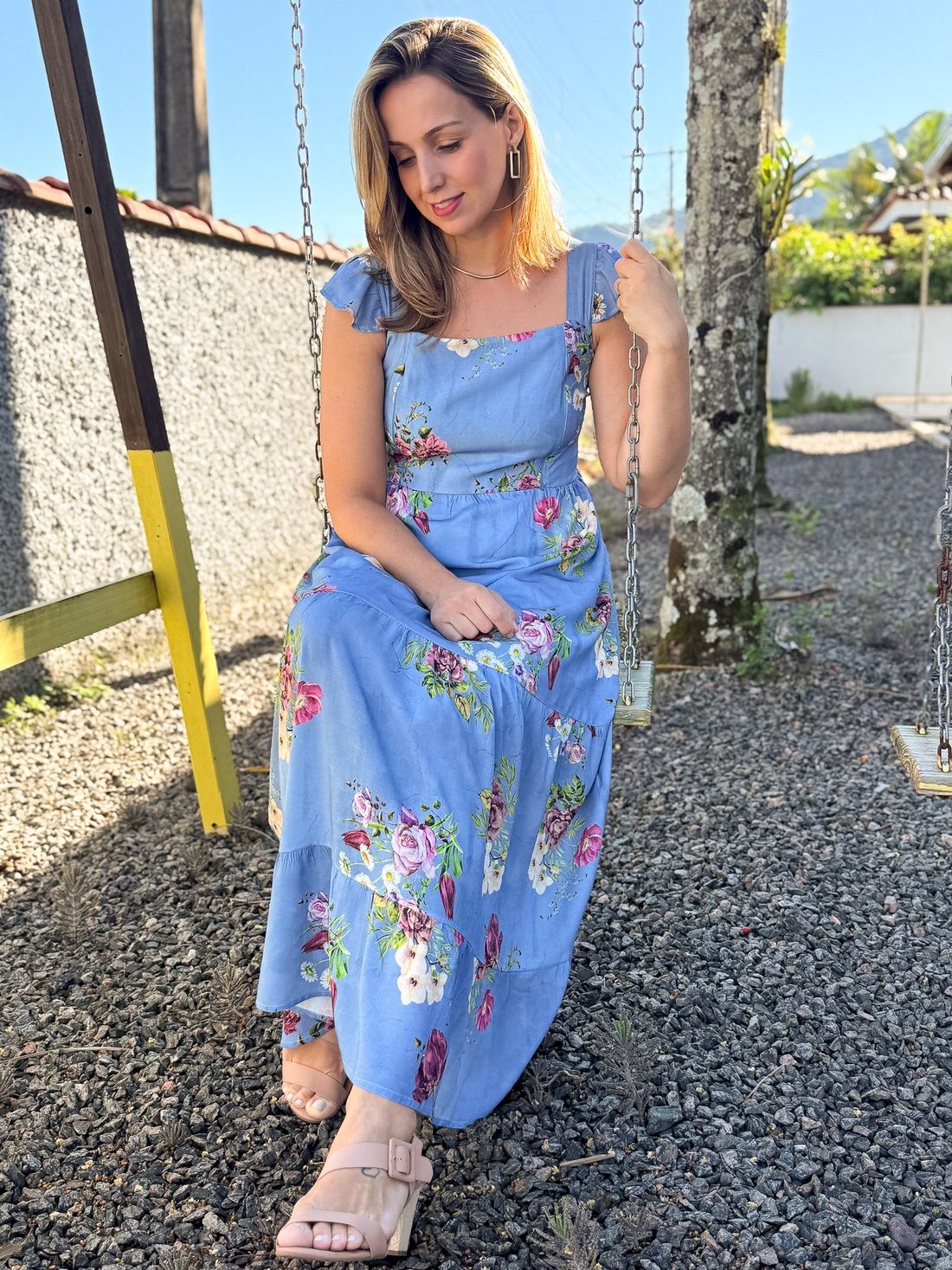 Vestido de amamentação - Helena Vestido de amamentação - Helena